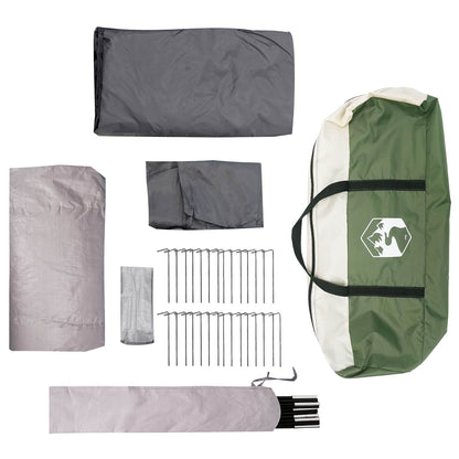 vidaXL Tunnel Tent Green 560 x 395 x 212 cm