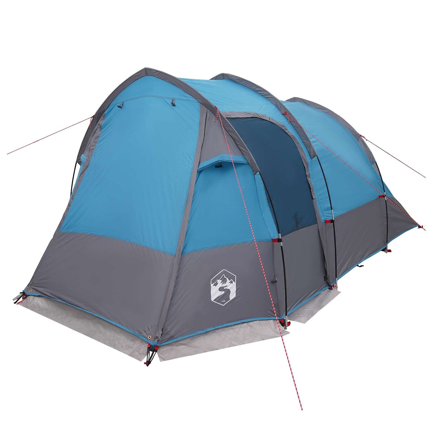 vidaXL Tunnel Tent Blue 390 x 215 x 152 cm