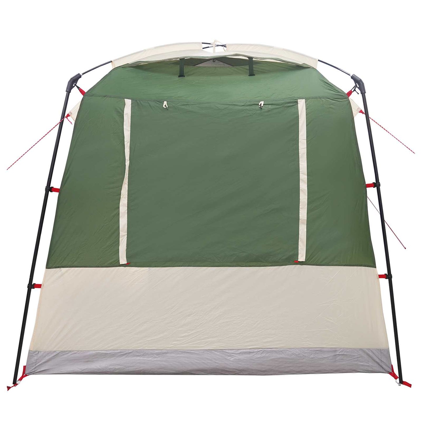 vidaXL Party Tent Green 4-Person 185T Polyester with PU Coating