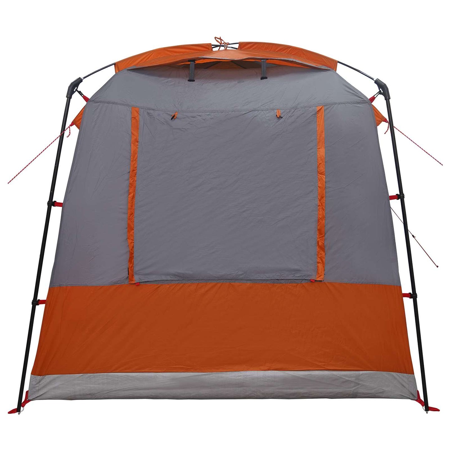 vidaXL Party Tent Grey and Orange 4-Person