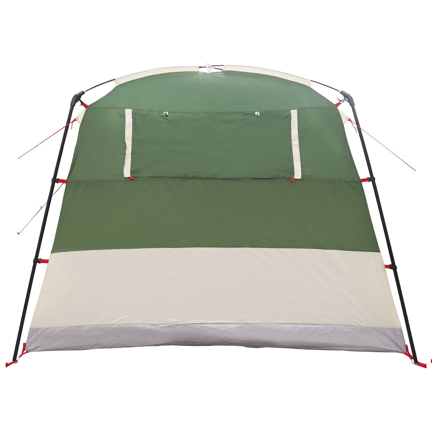 vidaXL Party Tent Green 10-Person 185T Polyester with PU Coating