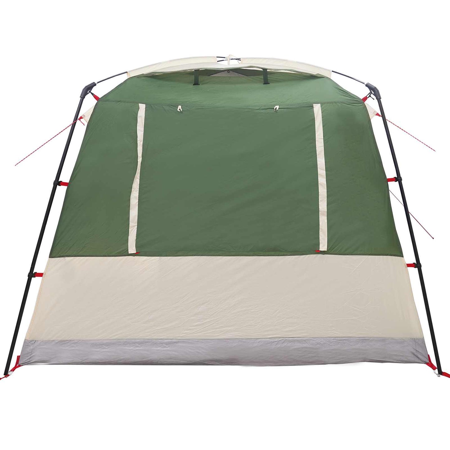 vidaXL Party Tent Green 10-Person 185T Polyester with PU Coating