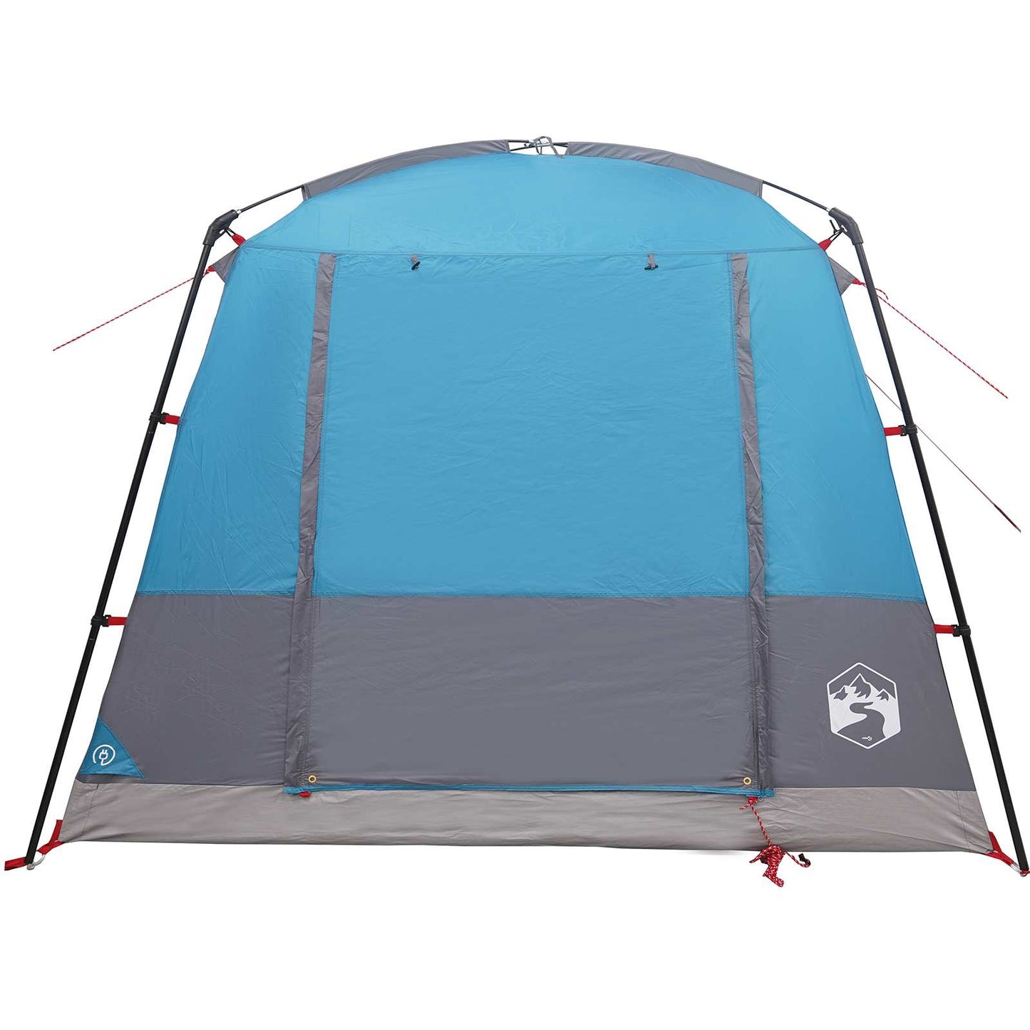 vidaXL Party Tent Blue 10-Person 185T Polyester with PU Coating