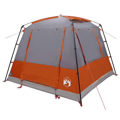vidaXL Party Tent Grey and Orange 10-Person