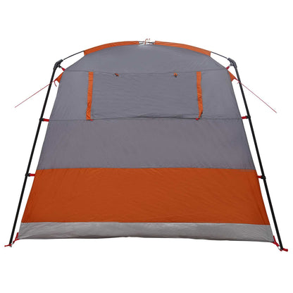 vidaXL Party Tent Grey and Orange 10-Person