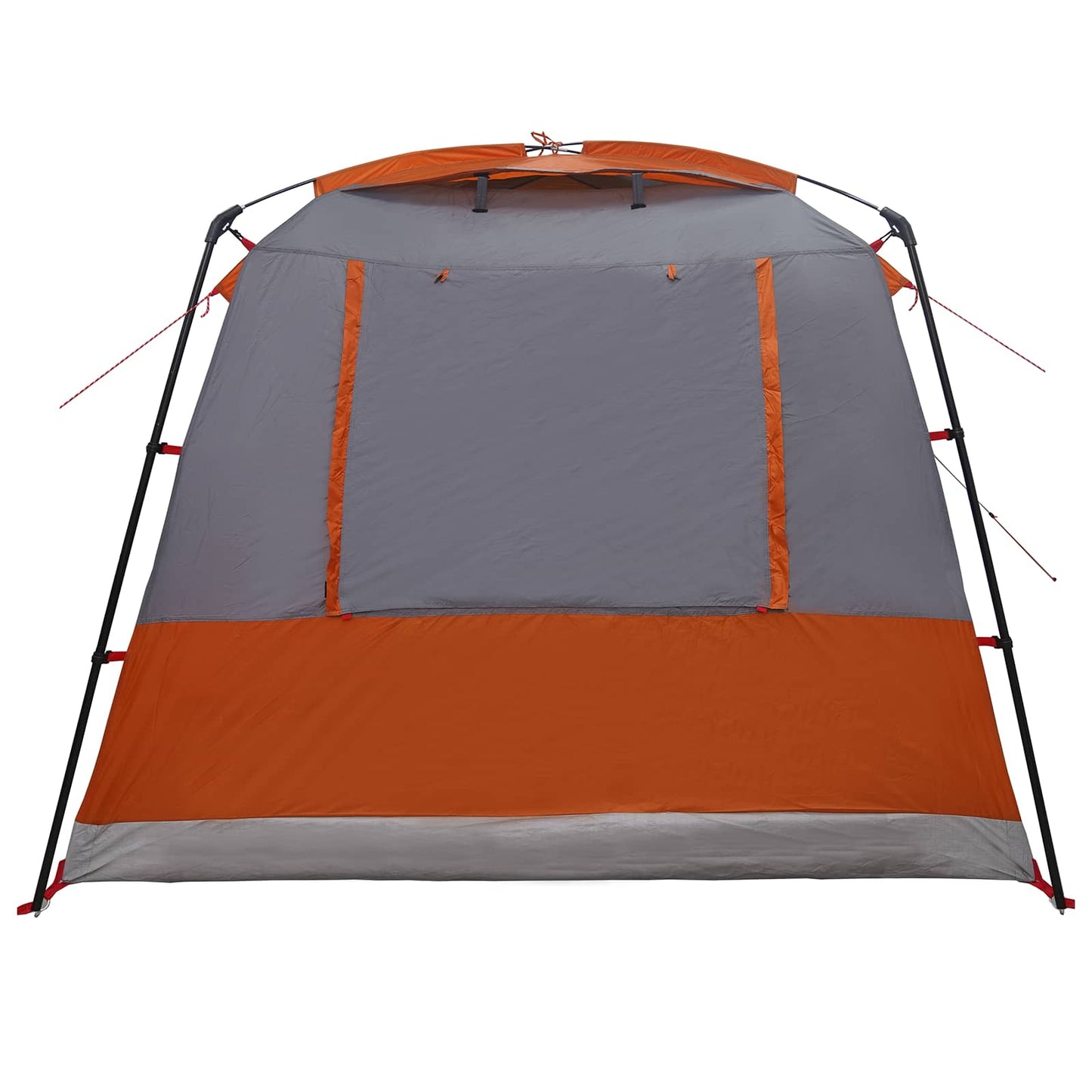 vidaXL Party Tent Grey and Orange 10-Person