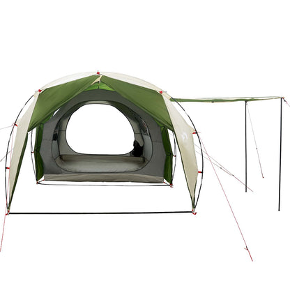 vidaXL Tunnel Tent Green 382 x 262 x 214 cm