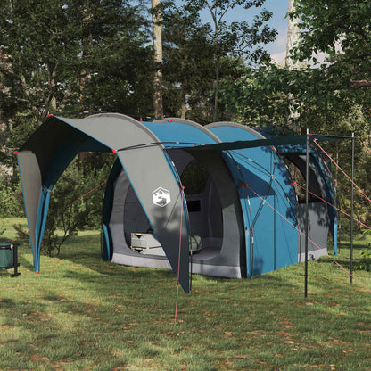 vidaXL Tunnel Tent Blue 382 x 262 x 214 cm