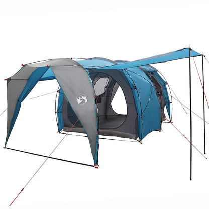 vidaXL Tunnel Tent Blue 382 x 262 x 214 cm