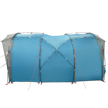 vidaXL Tunnel Tent Blue 382 x 262 x 214 cm