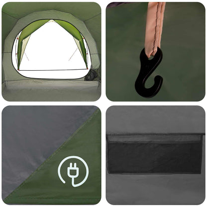 vidaXL Tunnel Tent Green 562 x 265 x 216 cm