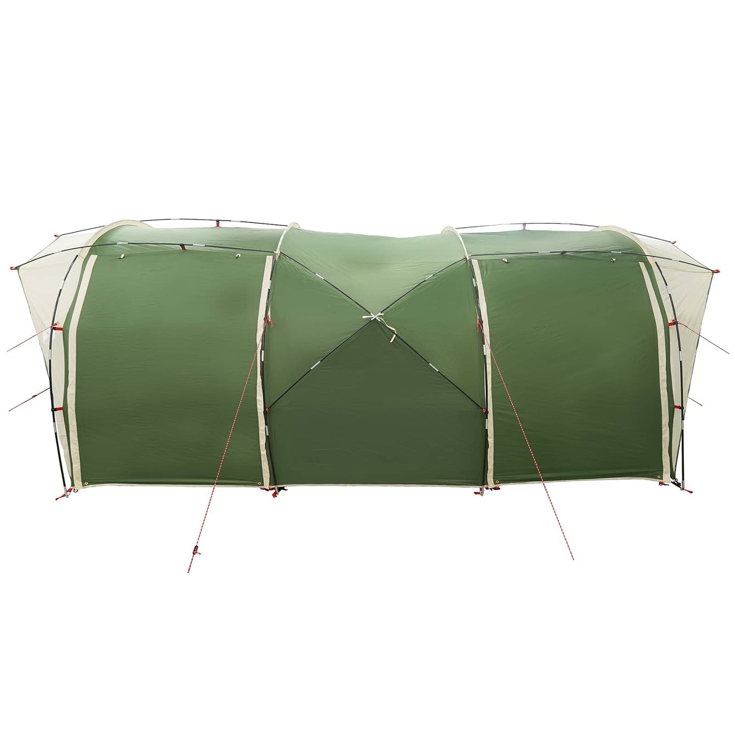 vidaXL Tunnel Tent Green 562 x 265 x 216 cm