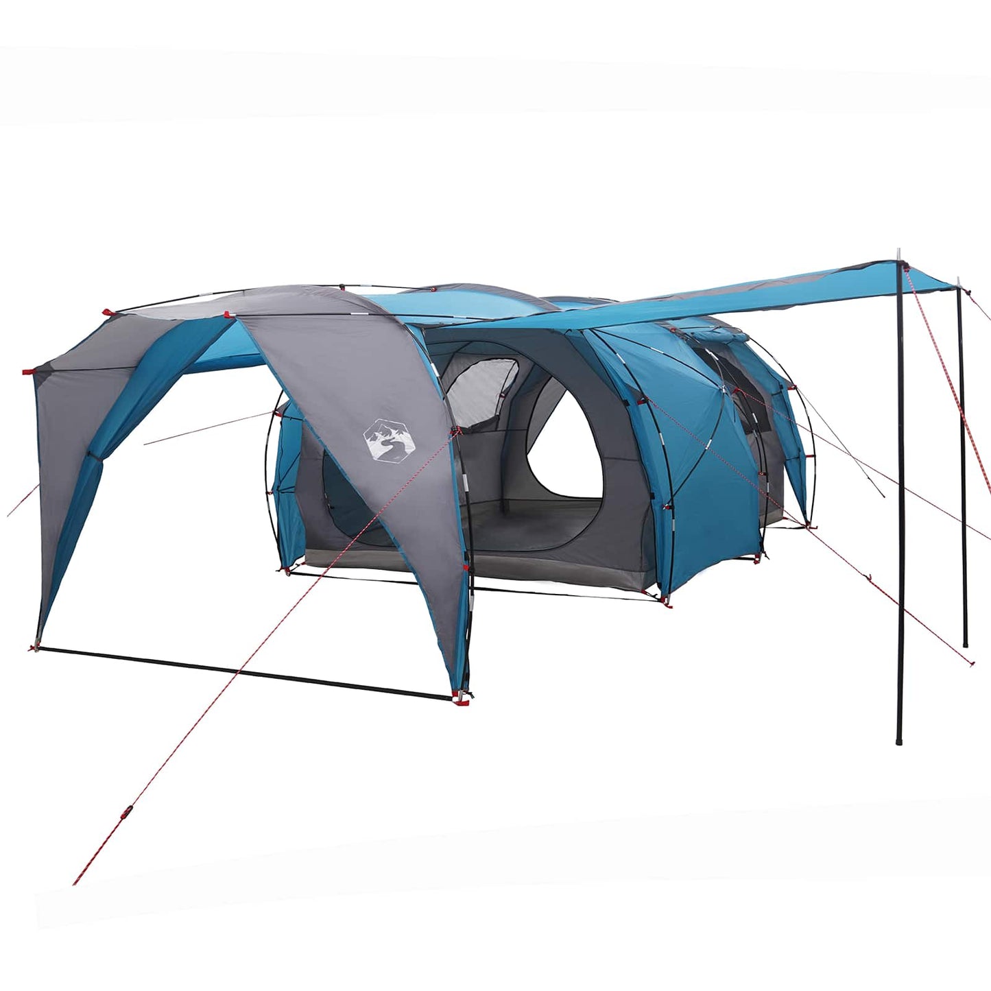 vidaXL Tunnel Tent Blue 562 x 265 x 216 cm