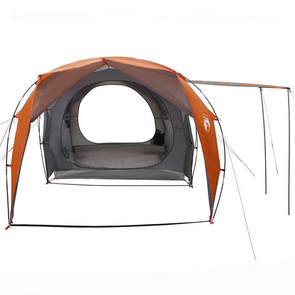 vidaXL Tunnel Tent Grey and Orange 562 x 265 x 216 cm