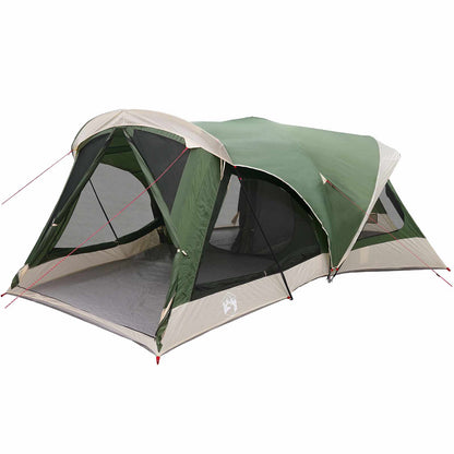 vidaXL Family Tent Green 550 x 555 x 208 cm