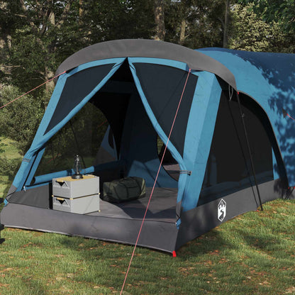 vidaXL Family Tent Blue 550 x 555 x 208 cm