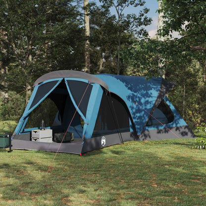 vidaXL Family Tent Blue 550 x 555 x 208 cm