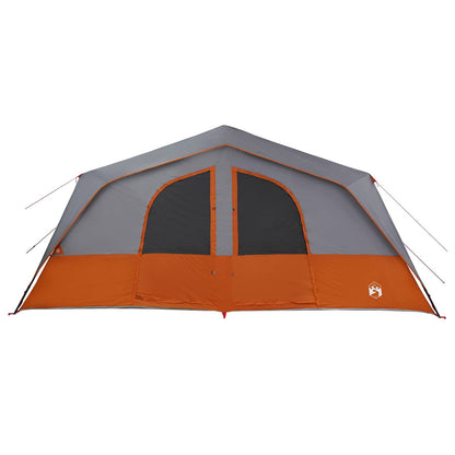 vidaXL Family Tent 533 x 312 x 230 cm Grey and Orange