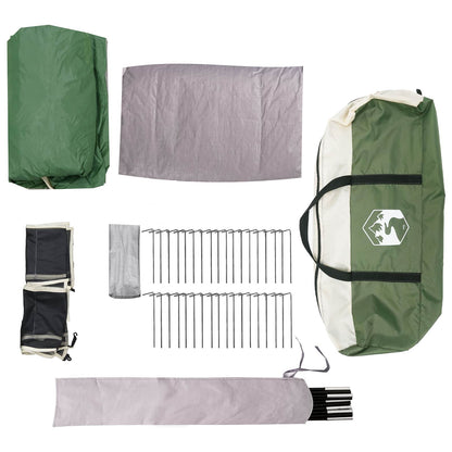 vidaXL Family Tent Green 610 x 610 x 210 cm