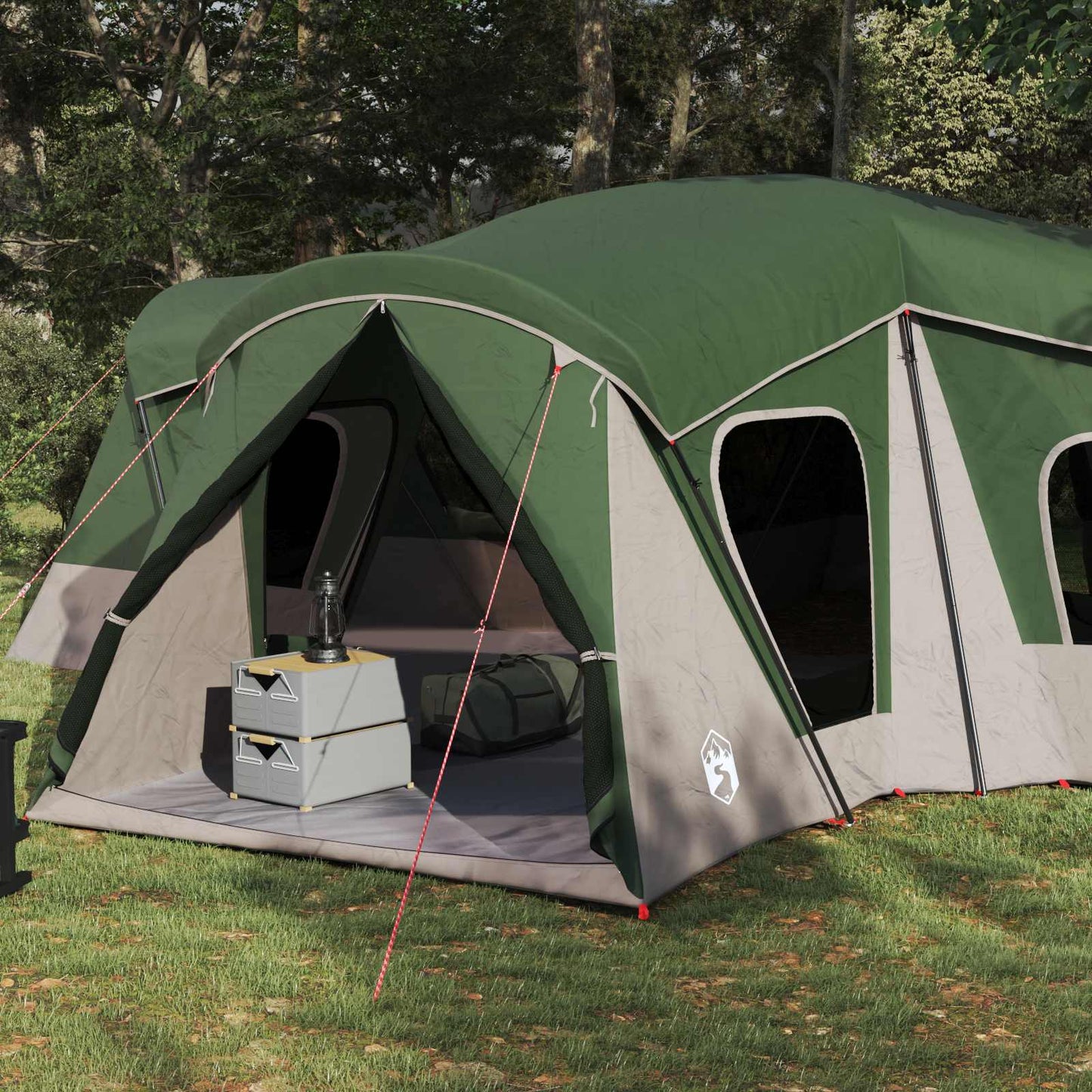 vidaXL Family Tent Green 610 x 610 x 210 cm