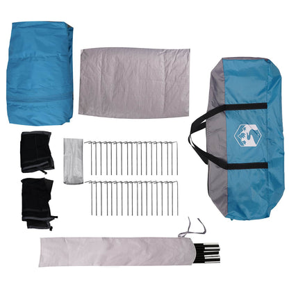 vidaXL Family Tent Blue 610 x 610 x 210 cm