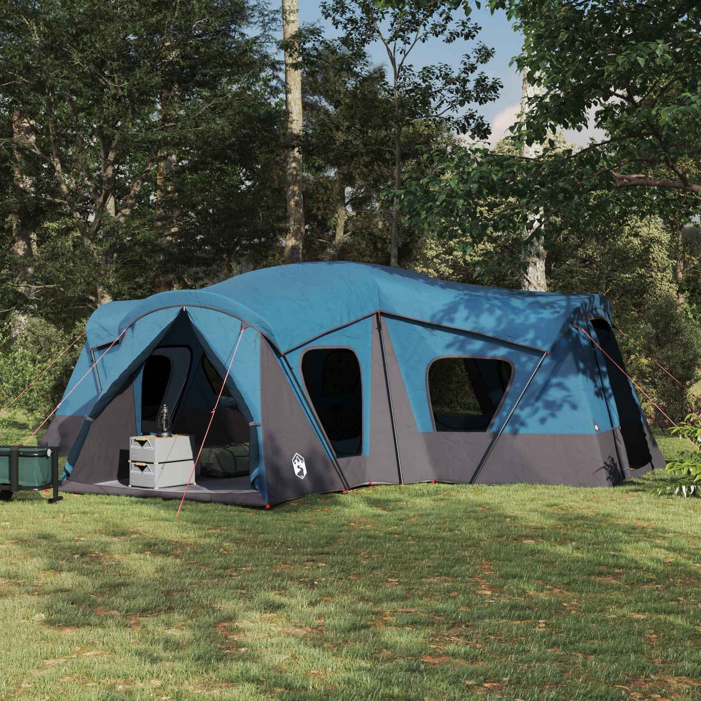 vidaXL Family Tent Blue 610 x 610 x 210 cm