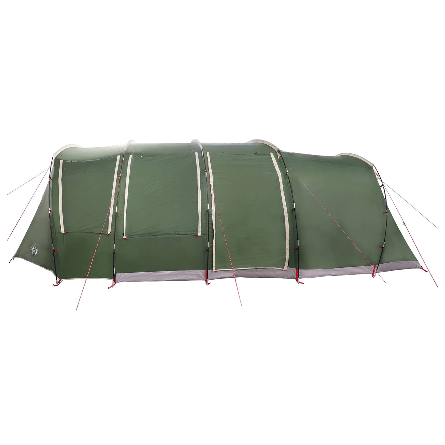 vidaXL Tunnel Tent Green 675 x 392 x 210 cm