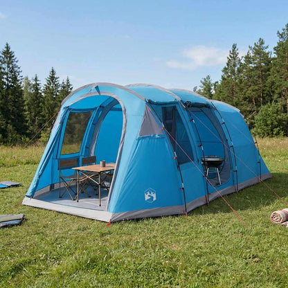 vidaXL Tunnel Tent Blue 505 x 330 x 204 cm