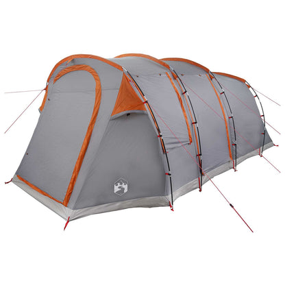 vidaXL Tunnel Tent Grey and Orange 505 x 330 x 204 cm