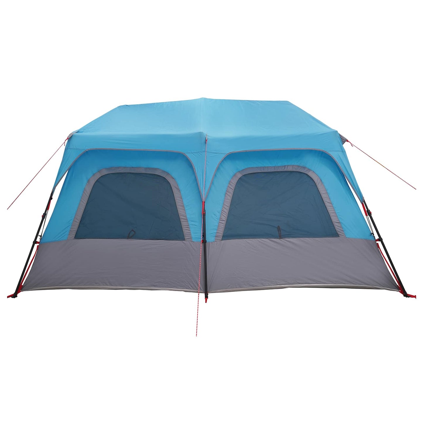 vidaXL Instant Tent 8-Person Blue 185T Polyester with PU Coating