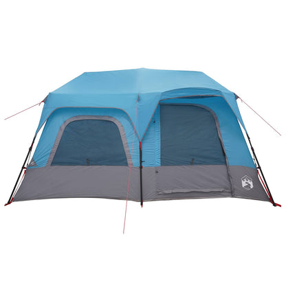 vidaXL Instant Tent Blue 8-Person 185T Polyester with PU Coating