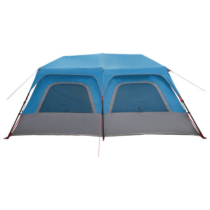 vidaXL Instant Tent Blue 10-Person 185T Polyester with PU Coating