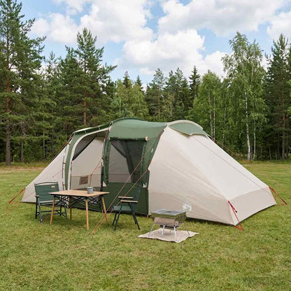 vidaXL Instant Tent Green 524 x 232 x 192 cm