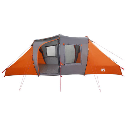 vidaXL Instant Tent Grey and Orange 524 x 232 x 192 cm