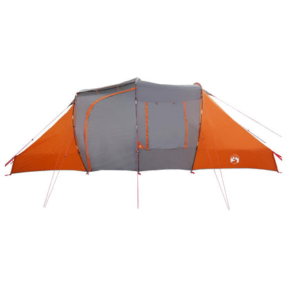 vidaXL Instant Tent Grey and Orange 524 x 232 x 192 cm
