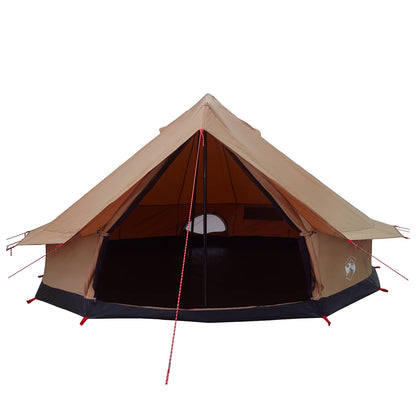 vidaXL Family Tent Brown 10-Person Polycotton