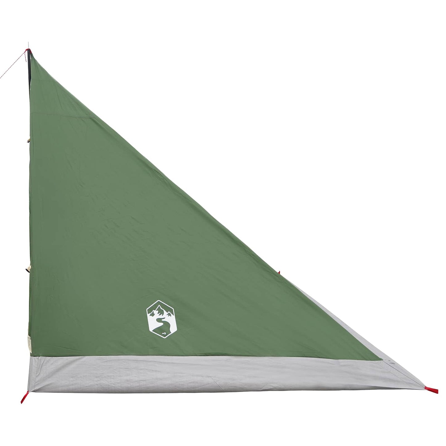 vidaXL Backpacking Tent Green 4-Person 185T Polyester with PU Coating