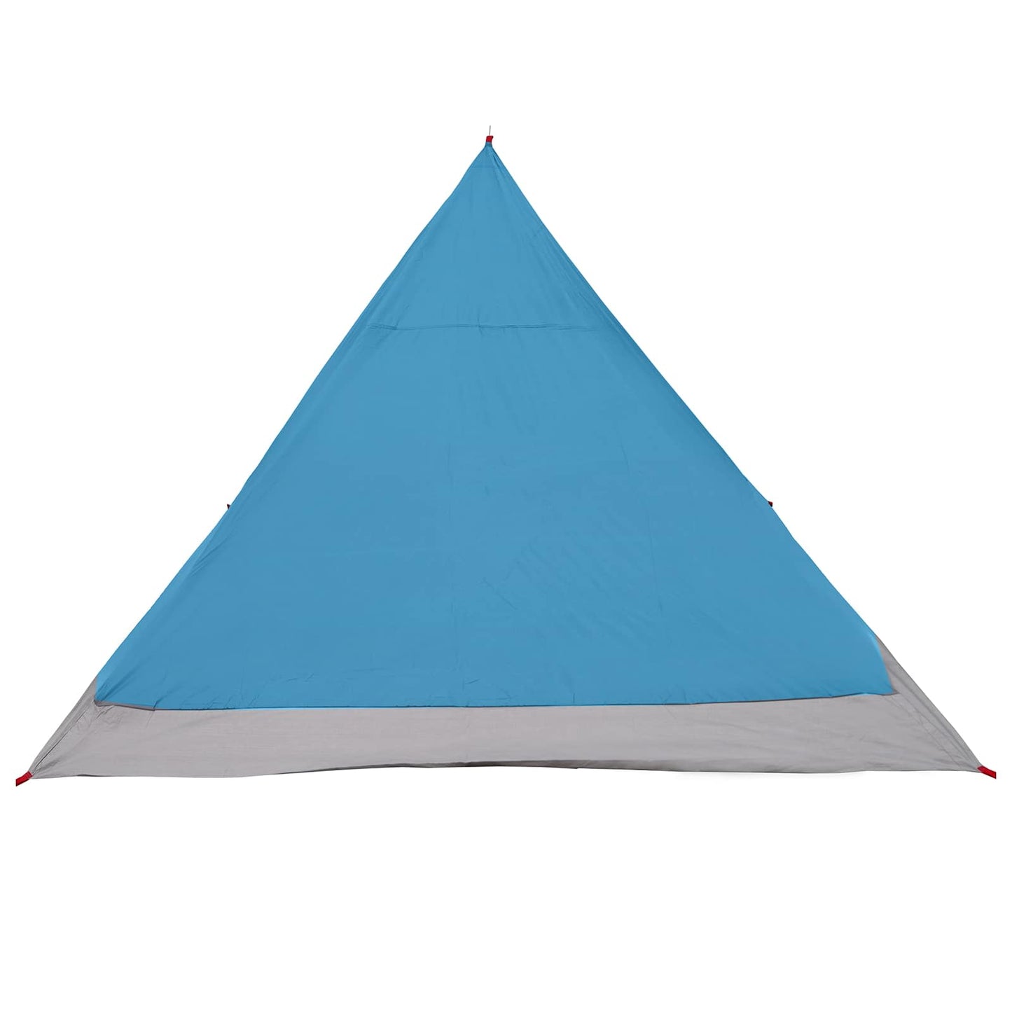 vidaXL Backpacking Tent Blue 4-Person 185T Polyester with PU Coating