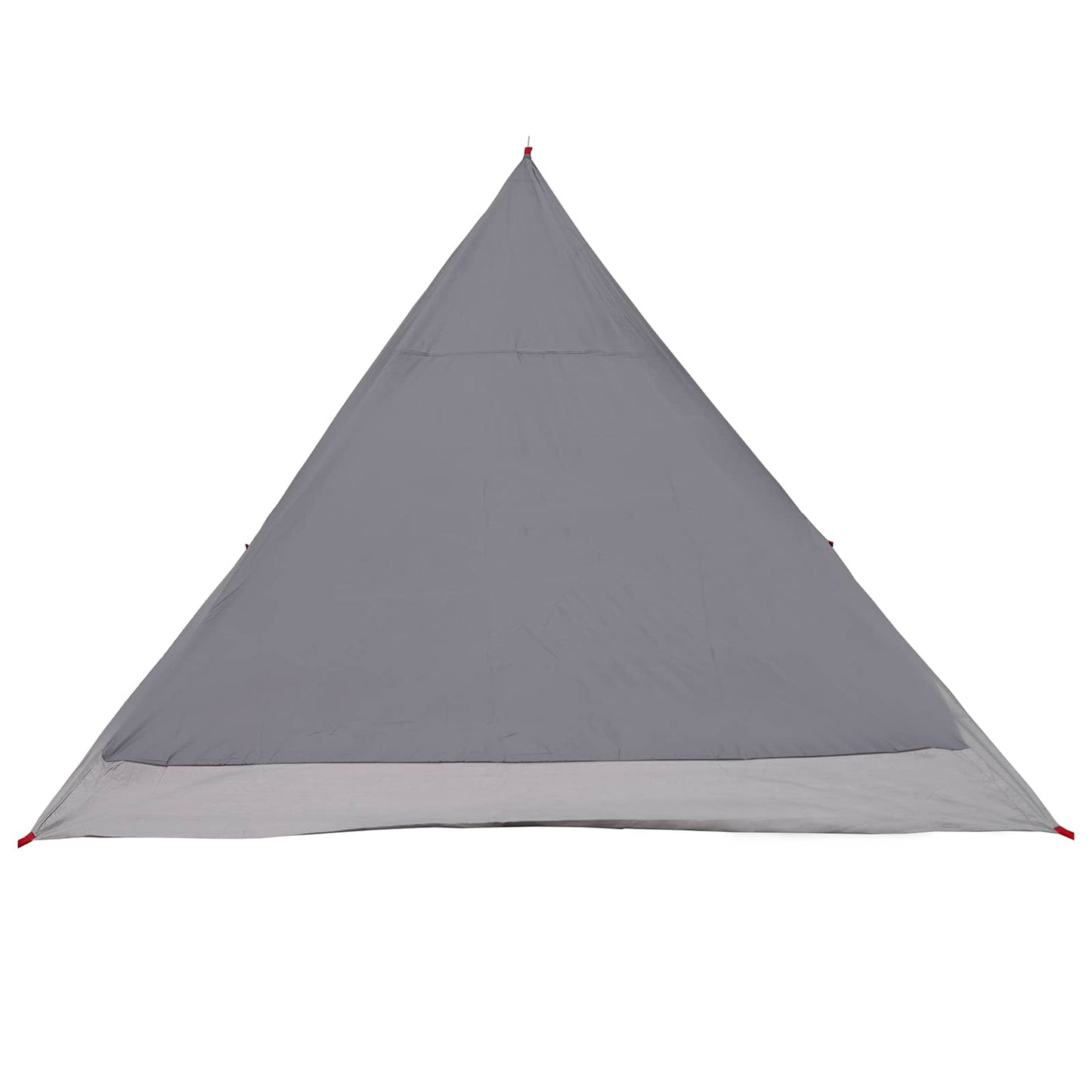 vidaXL Backpacking Tent Grey and Orange 4-Person