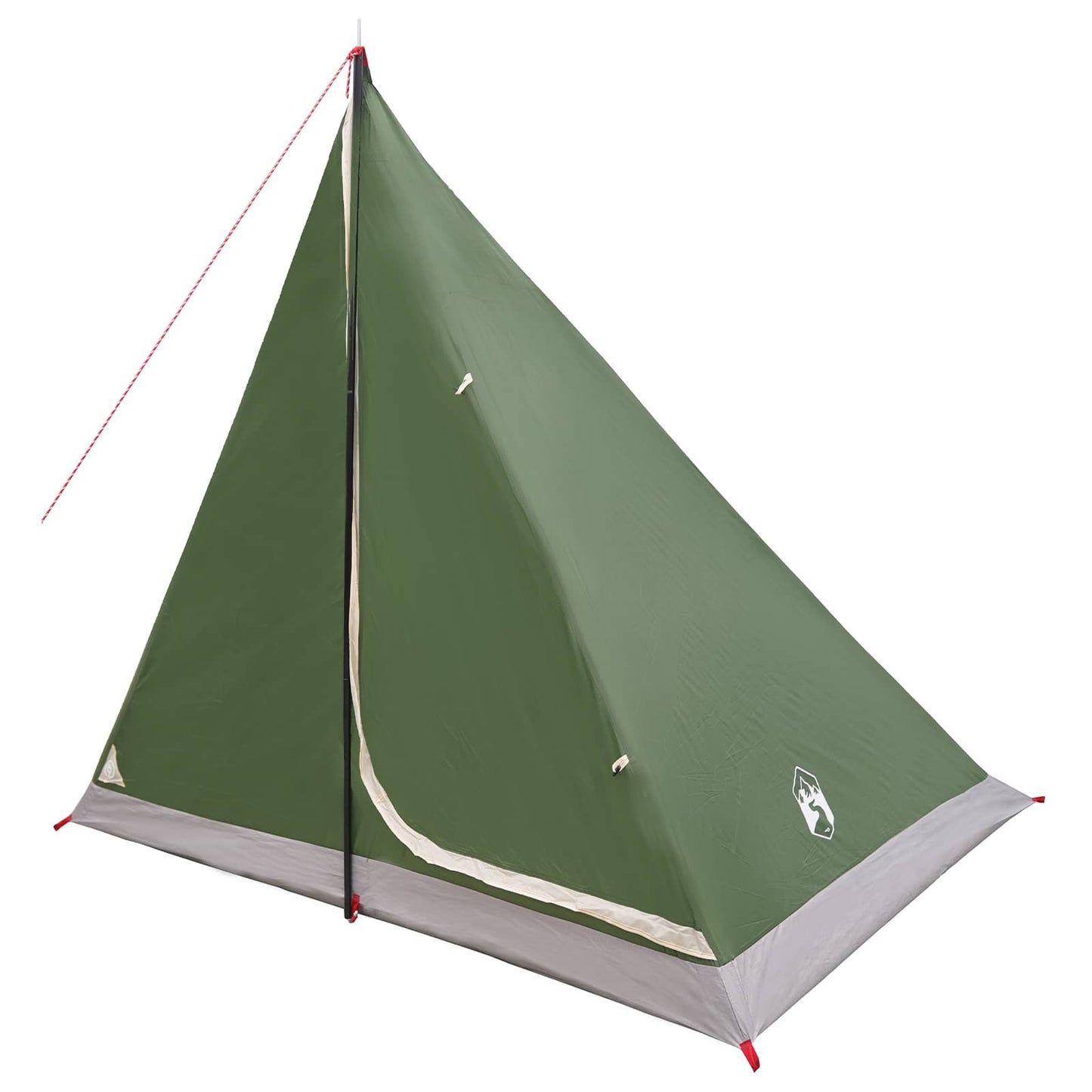 vidaXL Backpacking Tent Green 2-Person 185T Polyester with PU Coating