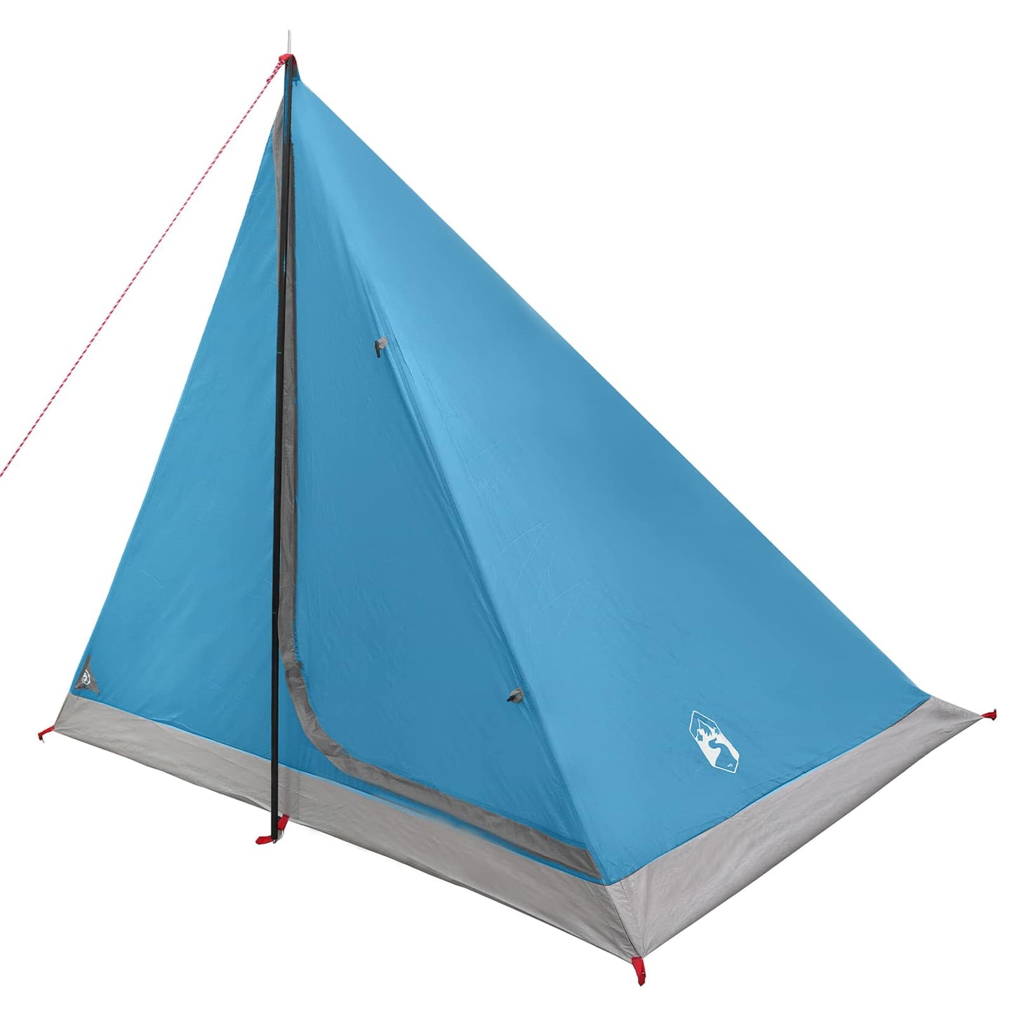 vidaXL Backpacking Tent Blue 2-Person 185T Polyester with PU Coating