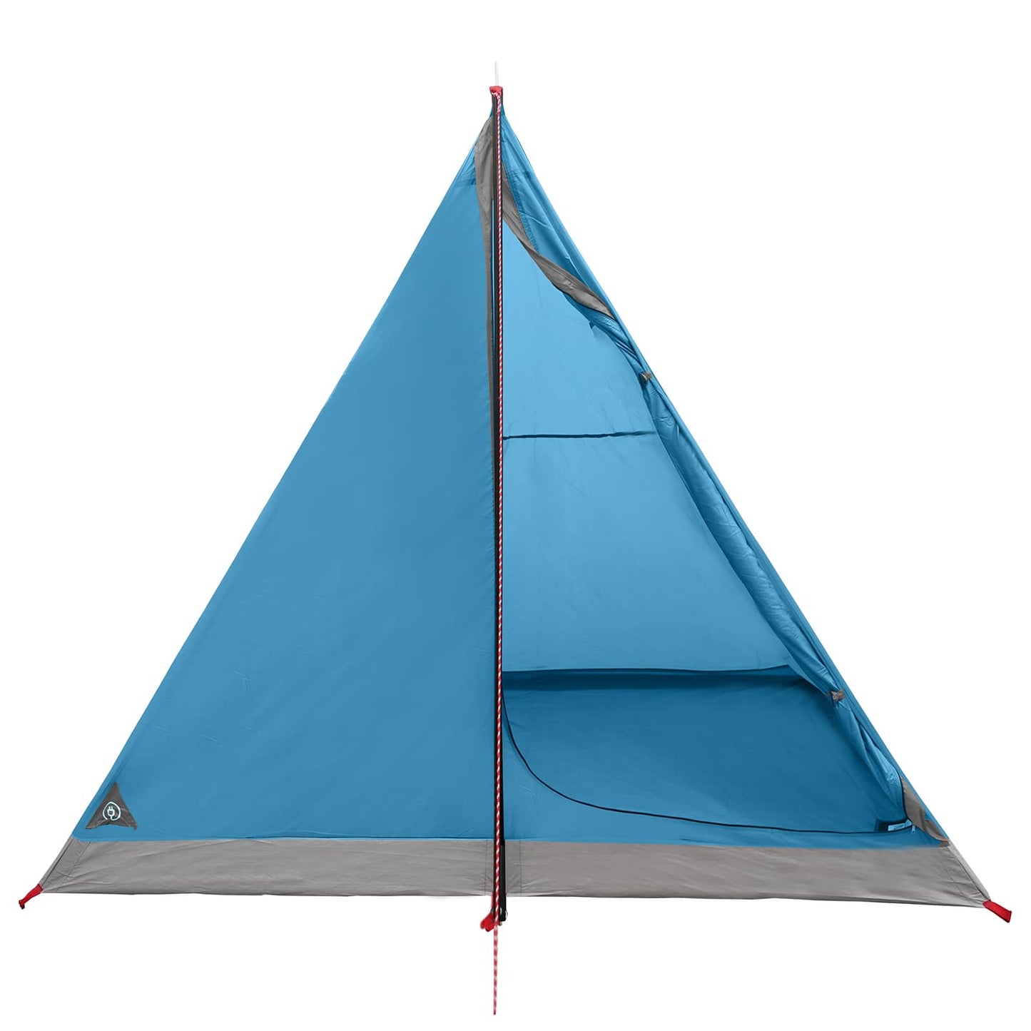 vidaXL Backpacking Tent Blue 2-Person 185T Polyester with PU Coating