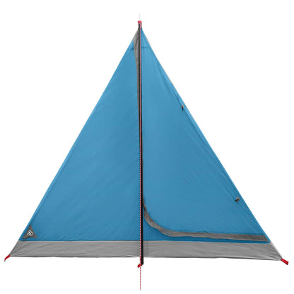 vidaXL Backpacking Tent Blue 2-Person 185T Polyester with PU Coating