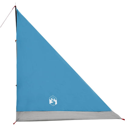 vidaXL Backpacking Tent Blue 2-Person 185T Polyester with PU Coating