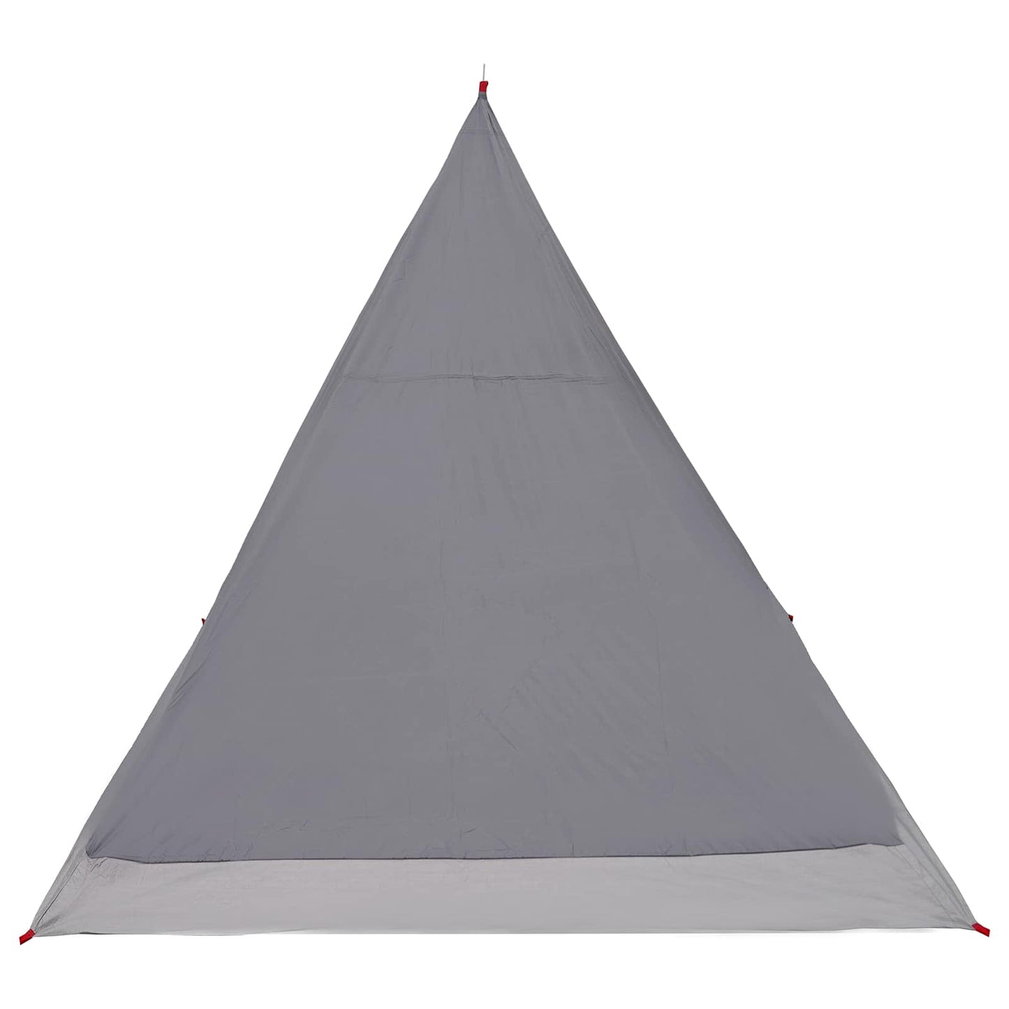 vidaXL Backpacking Tent Grey and Orange 2-Person