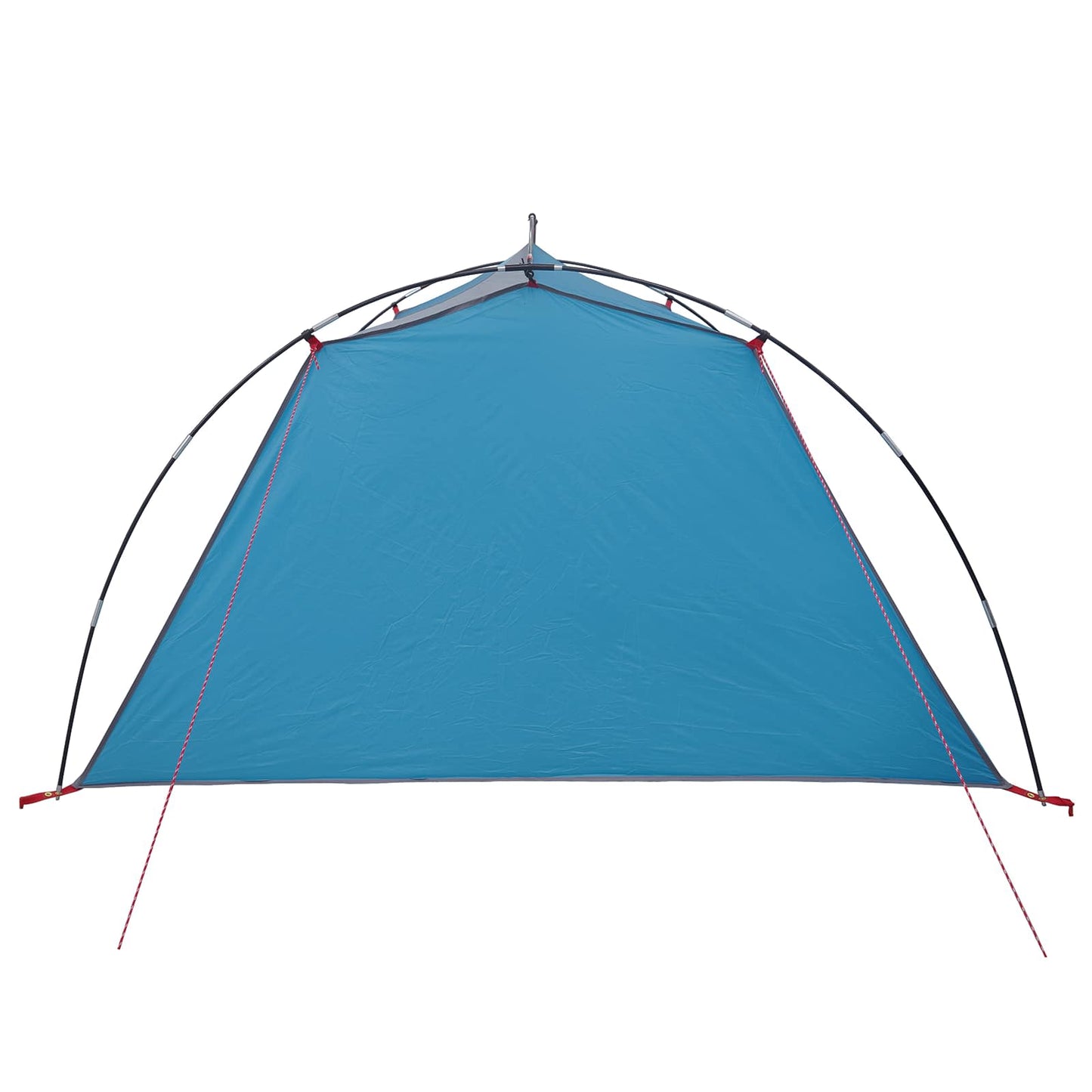 vidaXL Tunnel Tent Blue 4-Person 185T Polyester with PU Coating