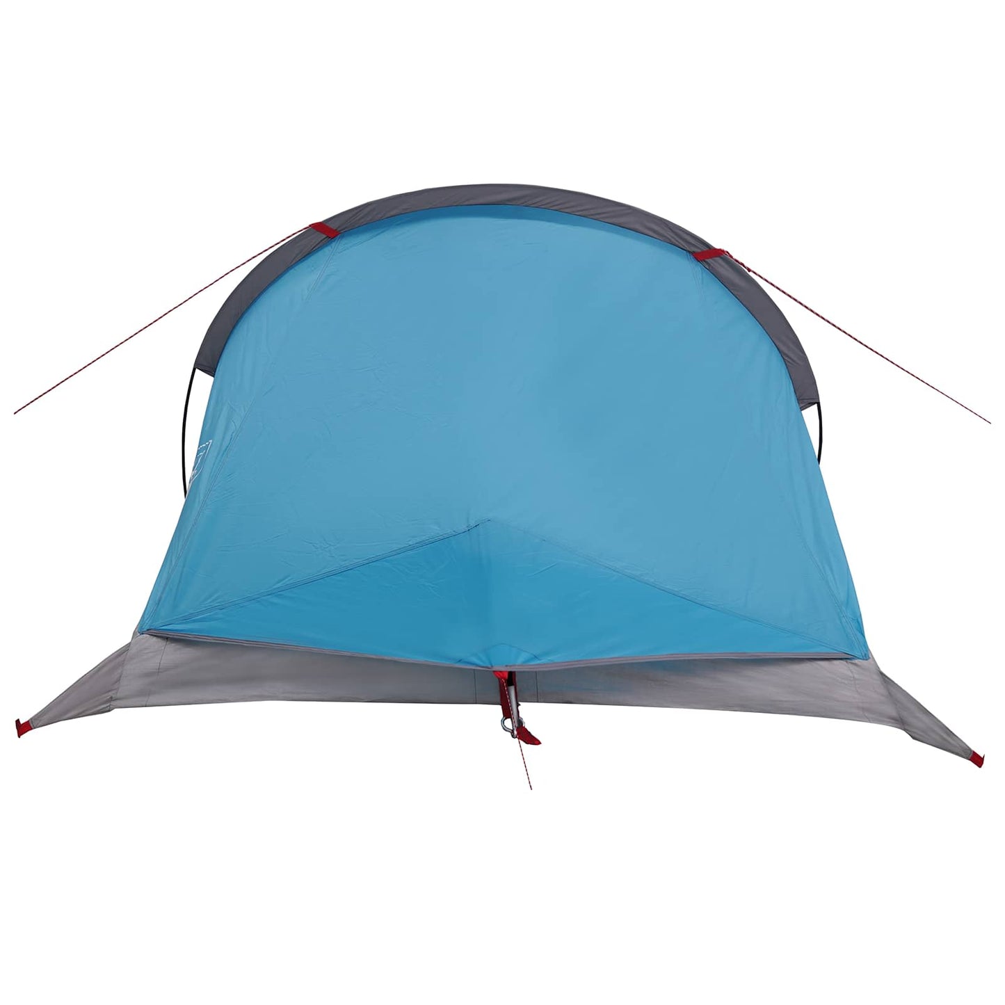 vidaXL Backpacking Tent Blue 4-Person 185T Polyester with PU Coating