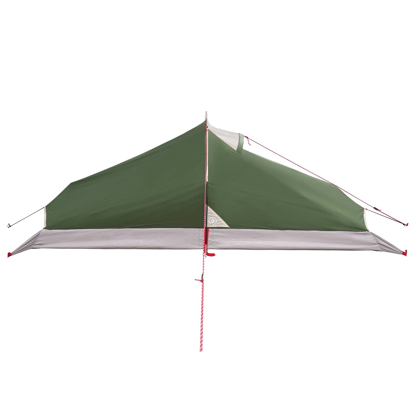 vidaXL Backpacking Tent Green 2-Person 185T Polyester with PU Coating