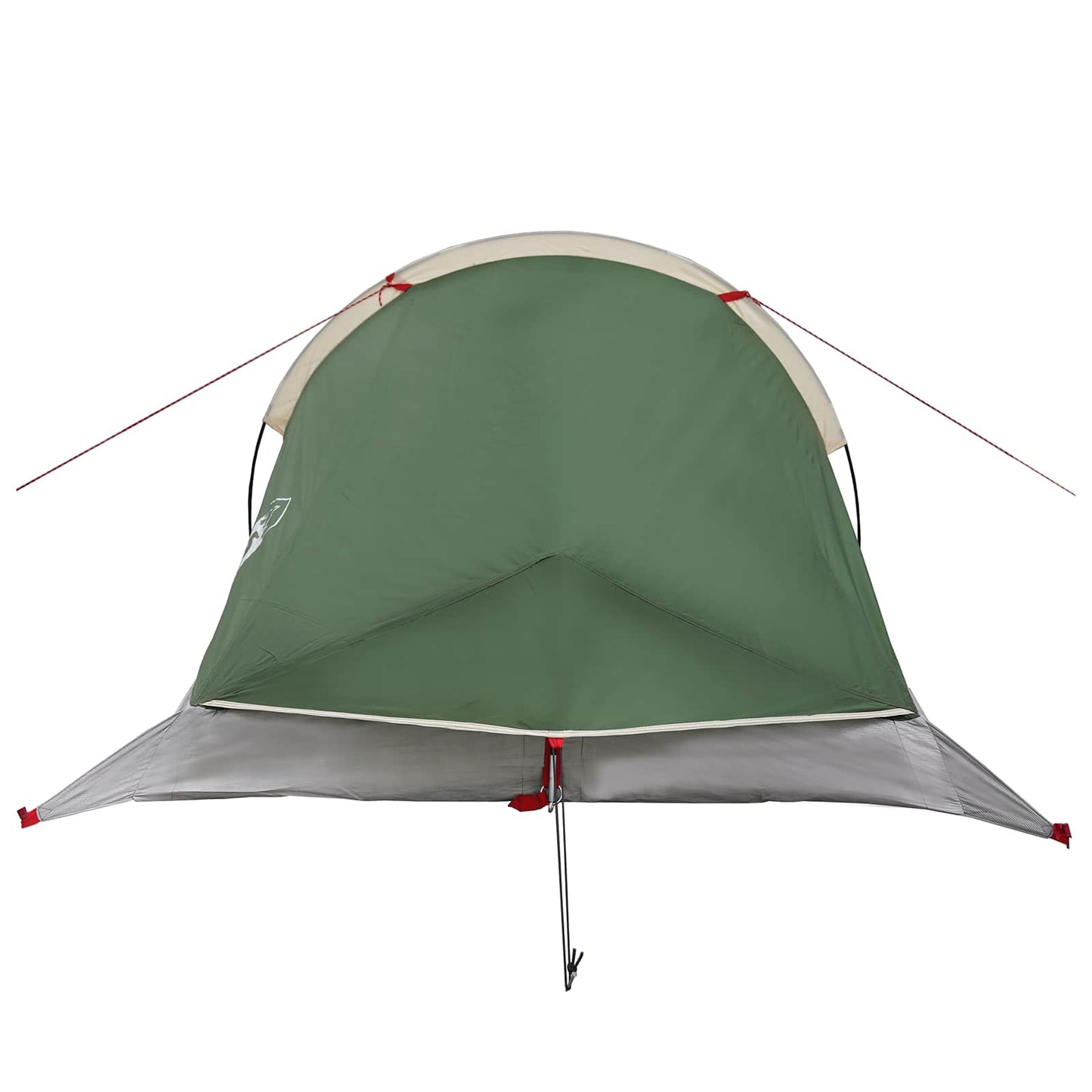 vidaXL Backpacking Tent Green 2-Person 185T Polyester with PU Coating