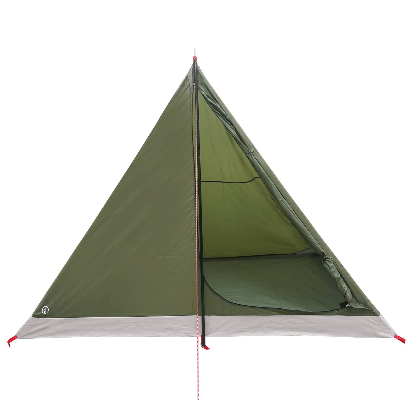 vidaXL Backpacking Tent Olive Green 4-Person